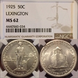 1925 50C Lexington MS62