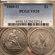 1860-O $1 VF35