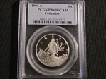 1992-S 50C Columbus PR69DCAM
