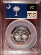 2000-S 25C South Carolina Silver PR69DCAM