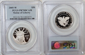 2005-W $50 Statue of Liberty PR70DCAM
