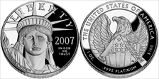 2007-W $100 Statue of Liberty PR70DCAM