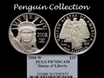 2008-W $25 Statue of Liberty PR70DCAM
