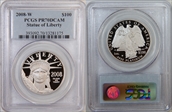 2008-W $100 Statue of Liberty PR70DCAM