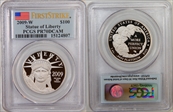 2009-W $100 Statue of Liberty First Strike PR70DCAM