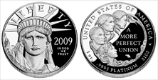 2009-W $100 Statue of Liberty First Strike PR70DCAM