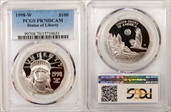 1998-W $100 Statue of Liberty PR70DCAM