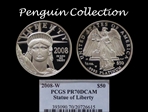 2008-W $50 Statue of Liberty PR70DCAM