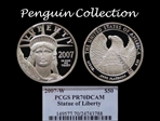 2007-W $50 Statue of Liberty PR70DCAM