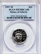 1997-W $25 Statue of Liberty PR70DCAM