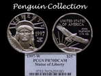 1997-W $25 Statue of Liberty PR70DCAM
