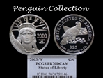 2003-W $25 Statue of Liberty PR70DCAM