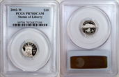 2002-W $10 Statue of Liberty PR70DCAM
