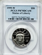 1999-W $50 Statue of Liberty PR70DCAM