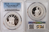 2012-W $100 Statue of Liberty PR70DCAM