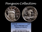 1999-W $25 Statue of Liberty PR70DCAM