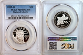 2003-W $50 Statue of Liberty PR70DCAM