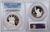 2010-W $100 Statue of Liberty PR70DCAM