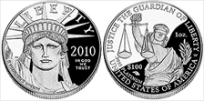2010-W $100 Statue of Liberty PR70DCAM