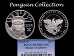 2005-W $25 Statue of Liberty PR70DCAM