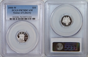 2008-W $10 Statue of Liberty PR70DCAM