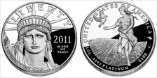 2011-W $100 Statue of Liberty PR70DCAM