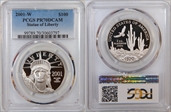 2001-W $100 Statue of Liberty PR70DCAM