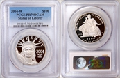 2004-W $100 Statue of Liberty PR70DCAM