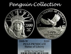2000-W $100 Statue of Liberty PR70DCAM