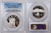 2002-W $100 Statue of Liberty PR70DCAM