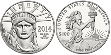 2014-W $100 Statue of Liberty PR70DCAM