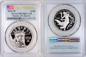 2016-W $100 Statue of Liberty First Strike PR70DCAM