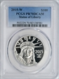 2015-W $100 Statue of Liberty PR70DCAM
