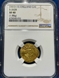 1613-15 Gold 1 Crown XF40