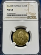 1728 1 Louis D’or B AU58