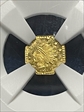 1853 California Gold Token Indian Wreath #5-Octagonal MS67PL