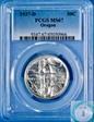 1937-D 50C Oregon MS67