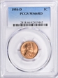 1954-D 1C MS66RD