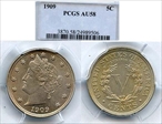1909 5C AU58