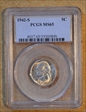 1942-S 5C MS65
