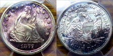 1877-S 25C MS65