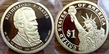 2011-S $1 Rutherford B. Hayes PR70DCAM