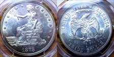 1878-S T$1 Trade MS62