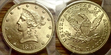 1899 $10 MS64