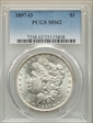 1897-O $1 MS62
