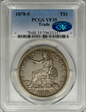 1878-S T$1 Trade VF35