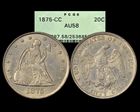 1875-CC 20C AU58