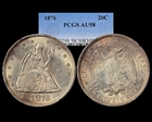 1876 20C AU58