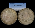1912-D 5C AU58