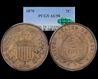 1870 2C AU58BN